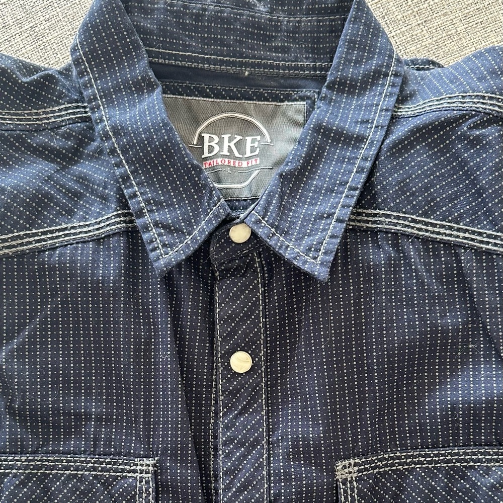 Navy Blue BKE Large short sleeve